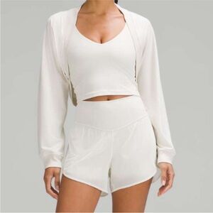 Lululemon Nulu and Mesh High-Waisted Shorts